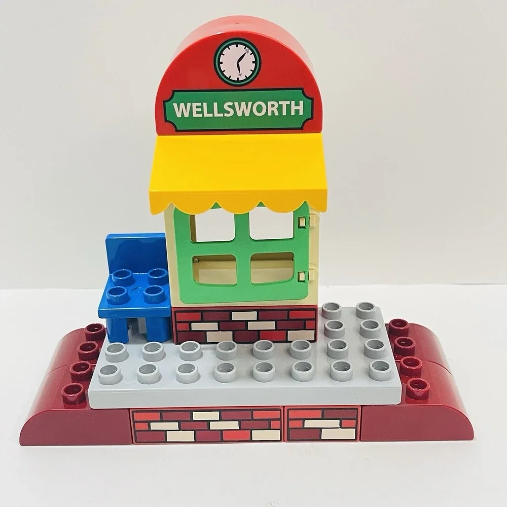 Lego Duplo 5555 Toby @Wellsworth Station Thomas Friends Train Set Track Complete